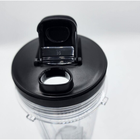 Ninja Nutri 24oz REPLACEMENT TO GO CUP with spout LID for Duo Blender BL642 - Picture 3 of 5